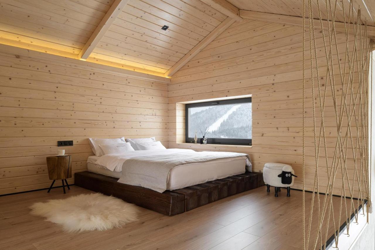 Be Be Chalet - Premium Jacuzi & Private Pool Буковел Екстериор снимка